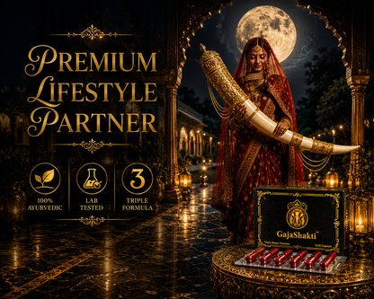 GajaShakti Gold Capsules -Ultra Premium Ayurvedic Daily Vitality & Active Lifestyle Support